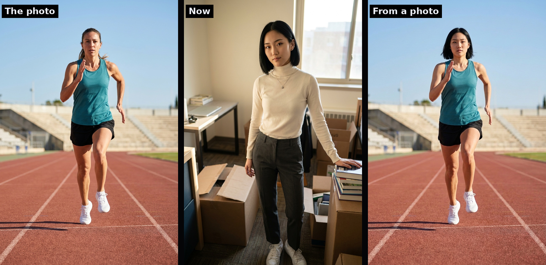 From a Photo: Borrow the Pose and the Outfit